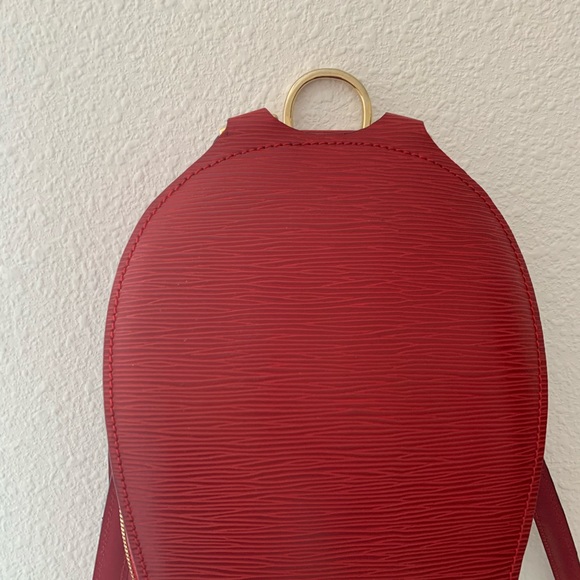 Louis Vuitton Mabillon Red Epi Leather Backpack - Picture 6 of 7